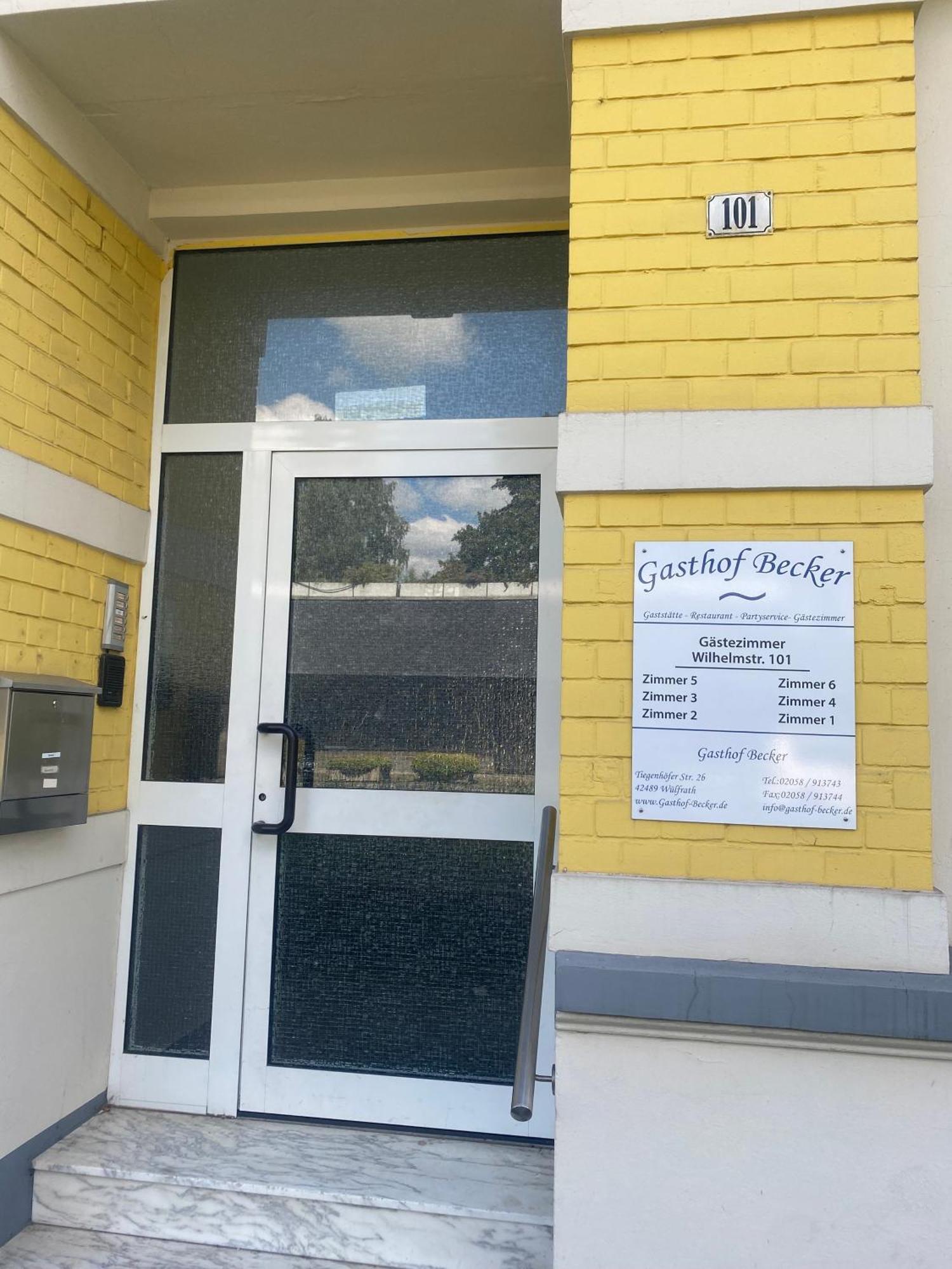 Gaestezimmer Gasthof Becker Otel Wulfrath Dış mekan fotoğraf